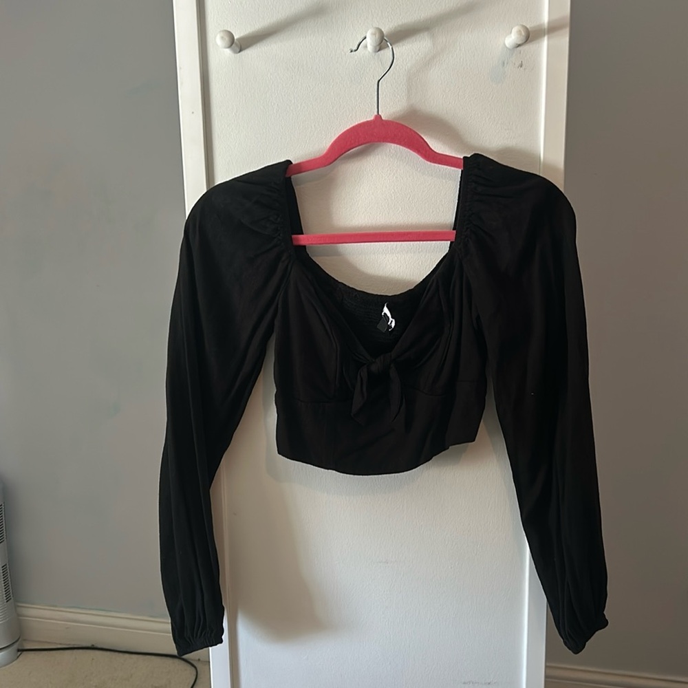 Women’s XS Black Cutout Top